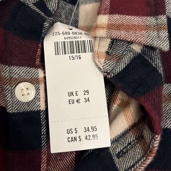 Abercrombie Kids boys flannel - Picture 4 of 4